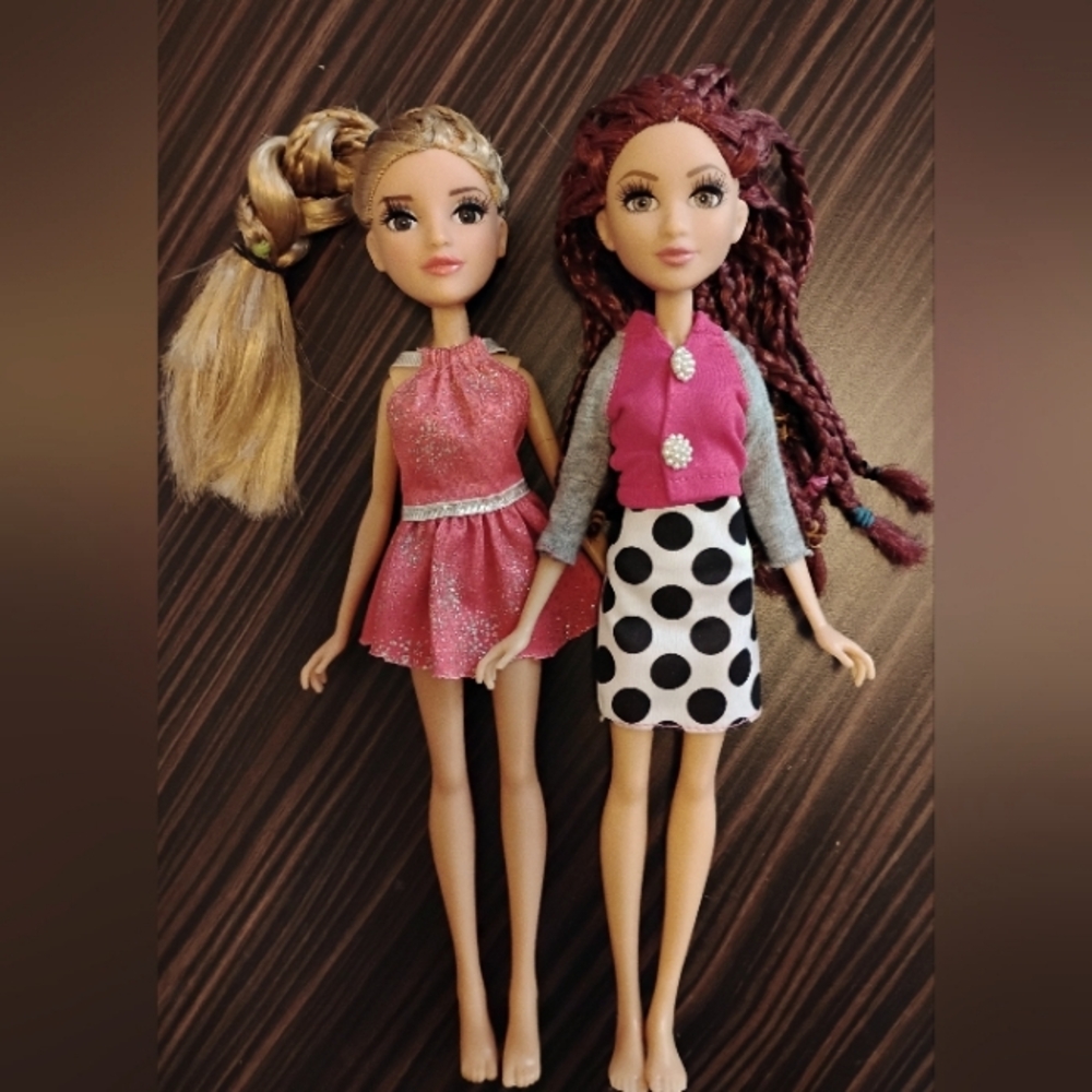 mga entertainment project mc2 dolls Adrienne Attoms & Camryn Coyle Redressed